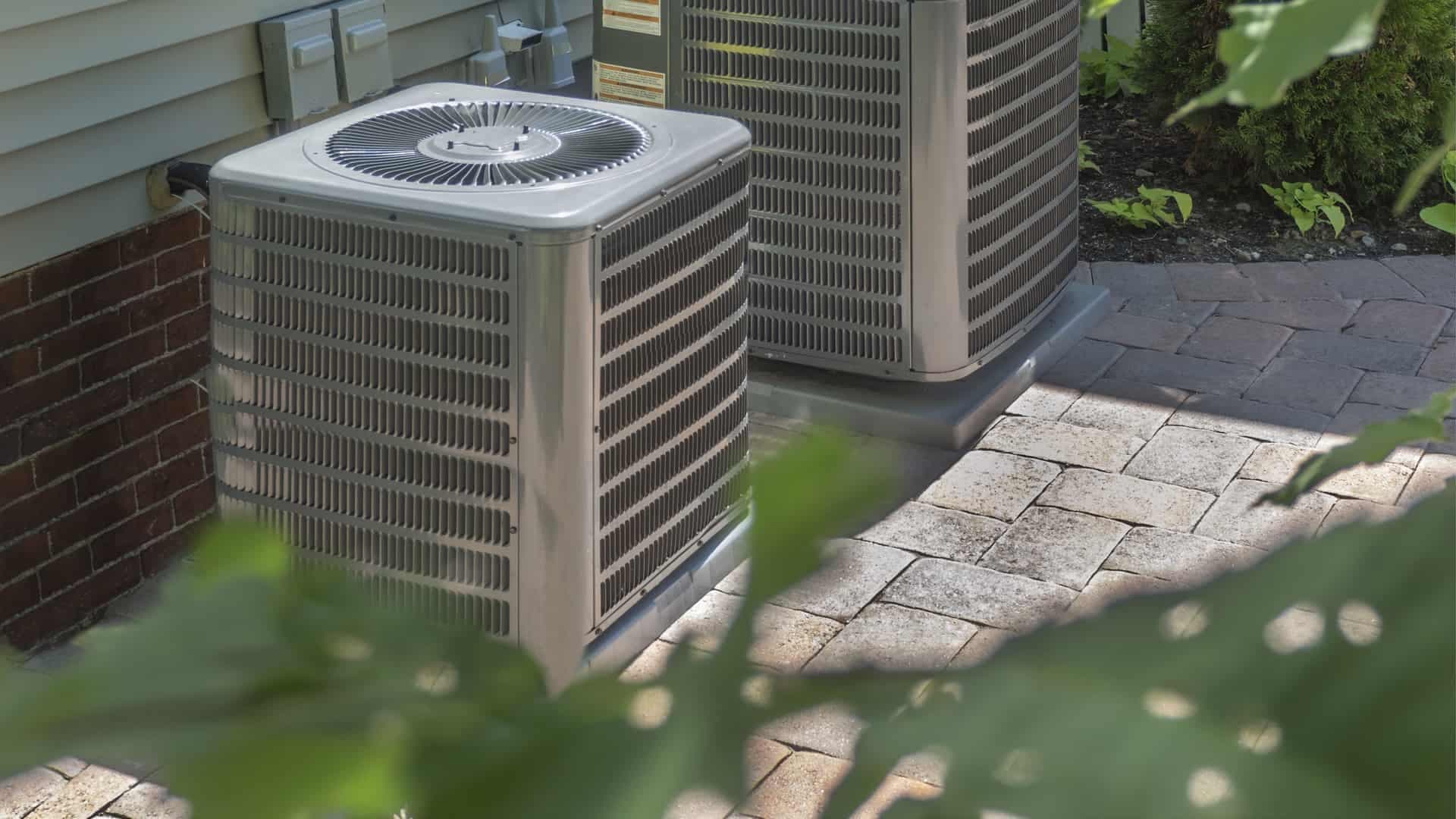 Wärmepumpe an einem Haus in Luxemburg